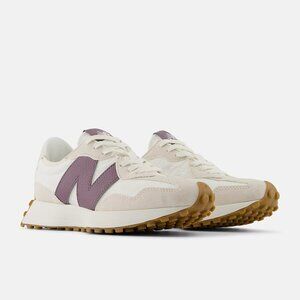 New Balance 327 Sneakers Color: Dark Ice Wine / Linen